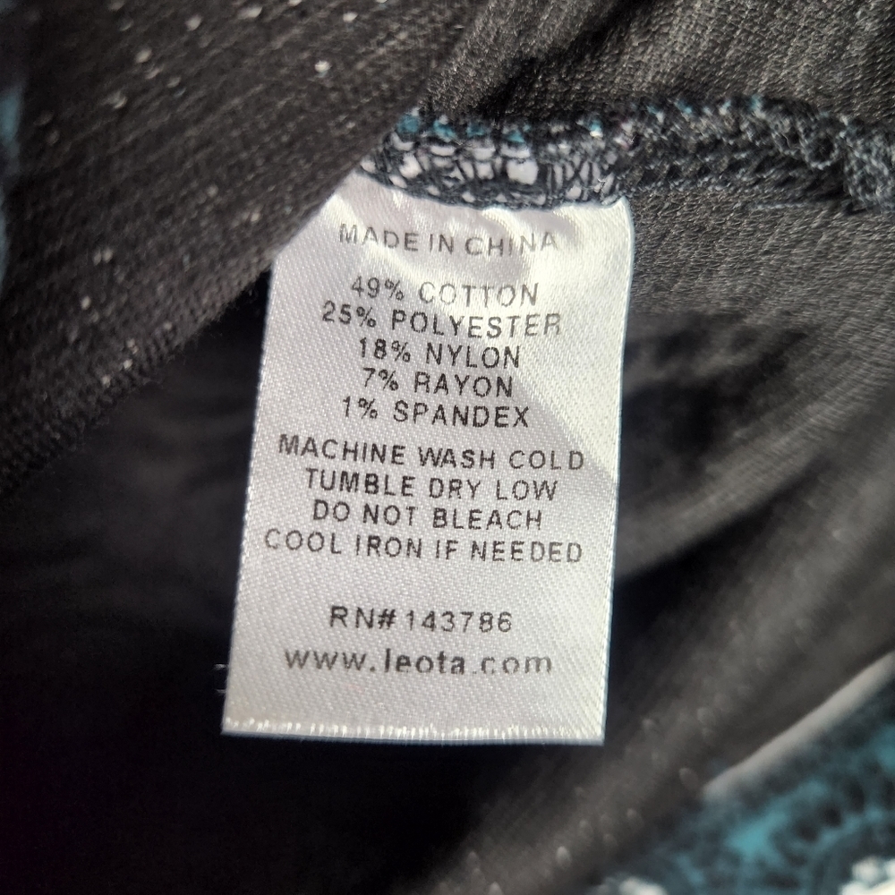 Leota Stitch Fix Jade Green Medallion Pull on Pencil Skirt Sz S - Picture 5 of 6